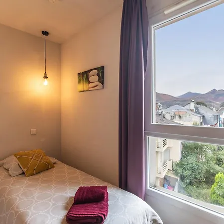 Tithome 1 - Gare, Centre Ville, Vue Montagne Et Chateau דירה לורדה