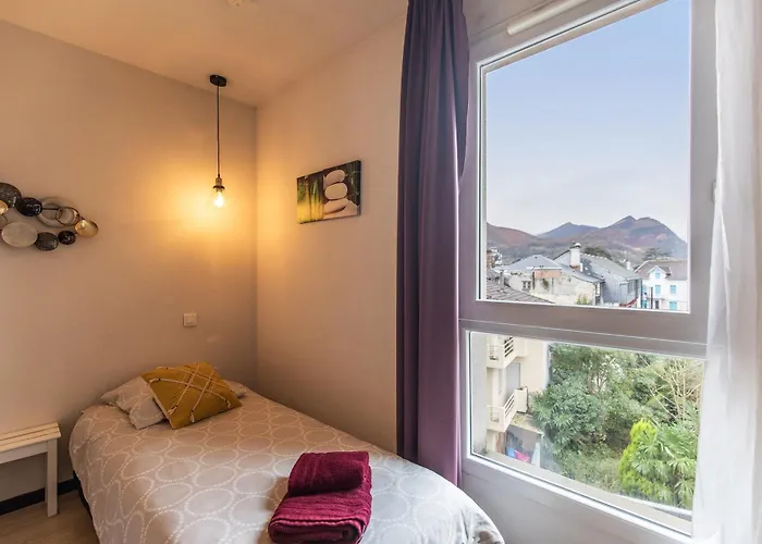 Tithome 1 - Gare, Centre Ville, Vue Montagne Et Chateau Lejlighed Lourdes